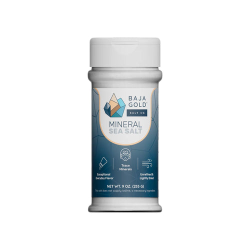 Baja Gold Mineral Sea Salt Shaker