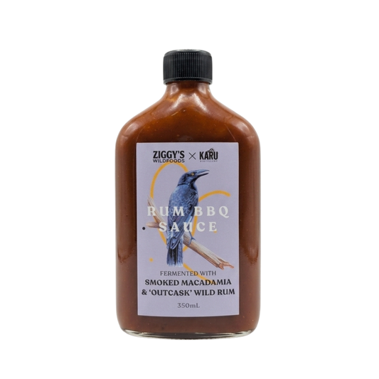 Smoked Macadamia & Outcask Rum BBQ Sauce