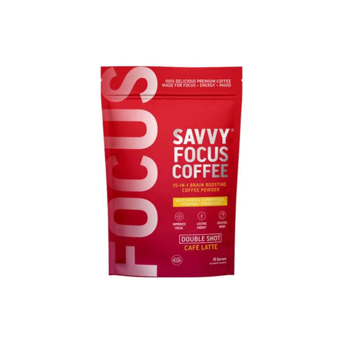 Nootropic Focus Coffee Powder - Double shot Cafe Latte