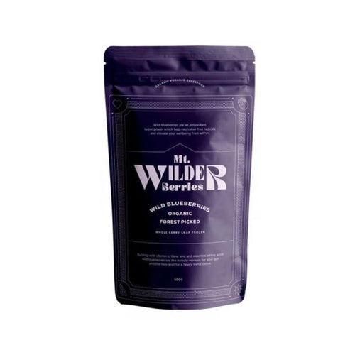 Bio-gefrorene Wildheidelbeeren