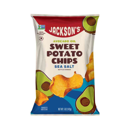 Sweet Potato Chips With Avocado Oil - Sea Salt