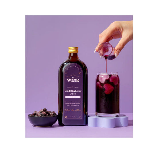 Organic Wild Blueberry Juice