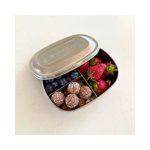 Stainless Steel Bento Snack Box - 3 Compartment