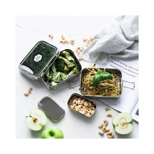 Stackable XL Bento Box 2 Tier and Mini Container