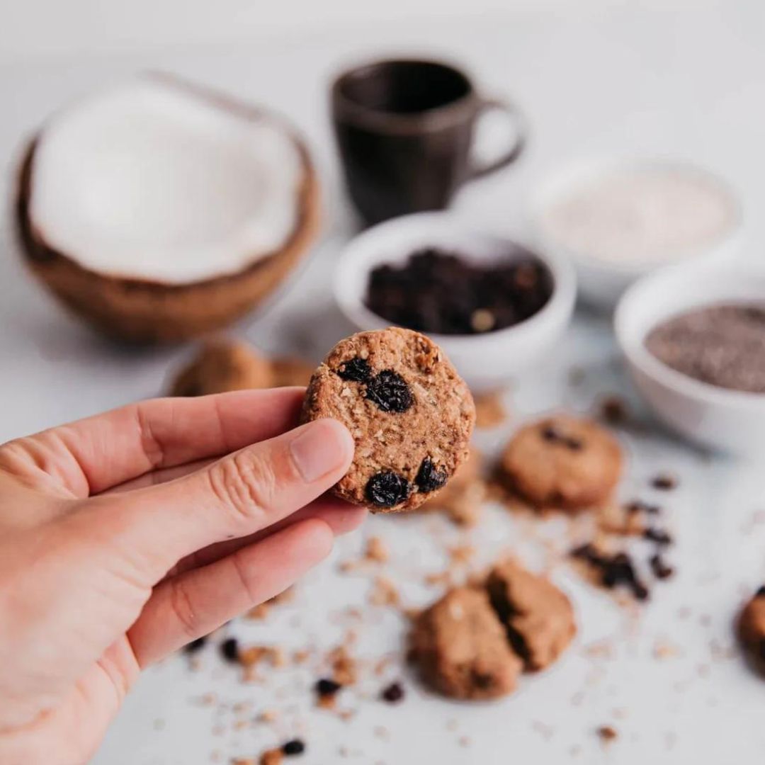 Tanker Topper Biscuits - Currant and Coconut (Gluten Free)