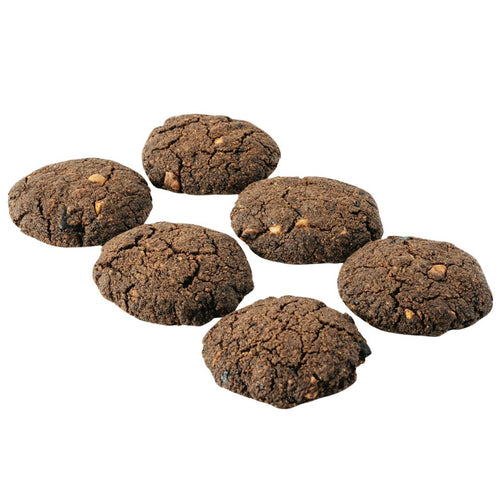 Macadamia-Nuss- und zuckerfreie Schokoladen-Keto-Kekse