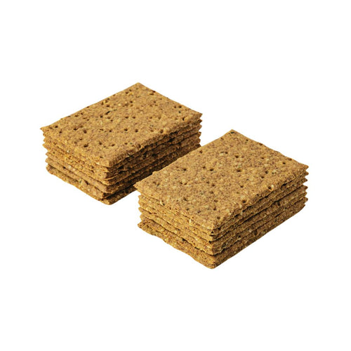 Paleo-Cracker mit Hanf und Kurkuma