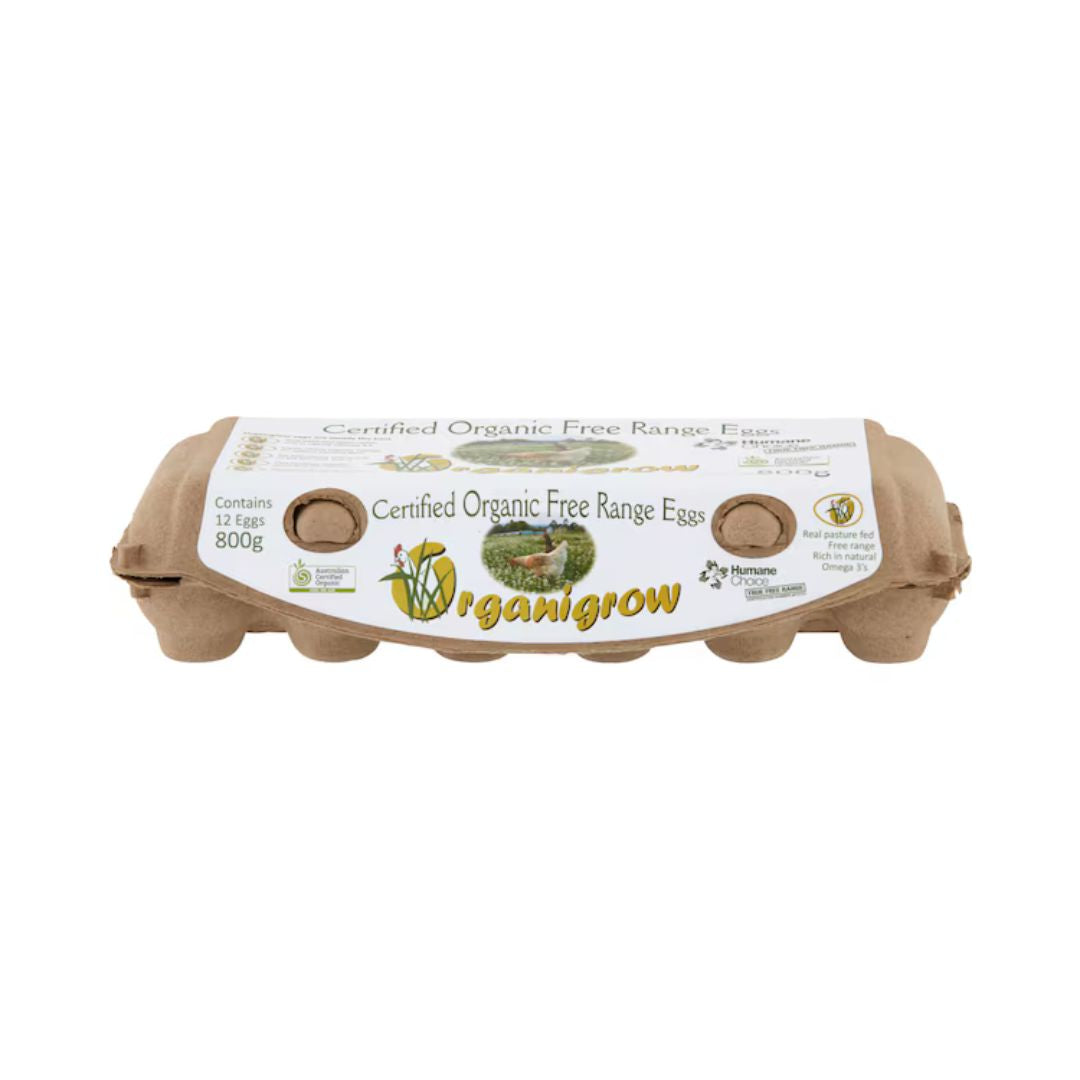 Certified Organic Free Range Eggs