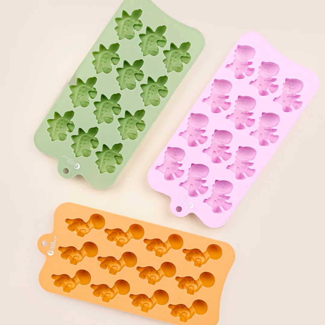 Dino Gummy Moulds - 3 Pack