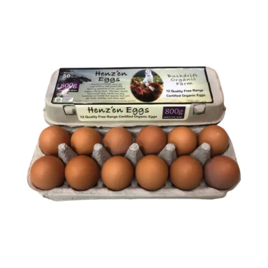 Certified Organic Regenerative Farmed Eggs