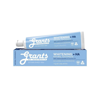 Natural Toothpaste - Whitening with Hydroxyapatite and Coconut Oil (Fluoride Free)