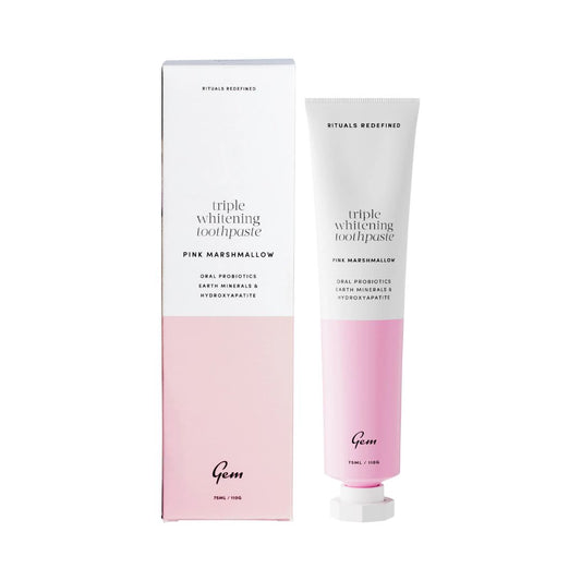 Triple Whitening Toothpaste - Pink Marshmallow