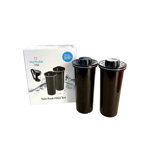 MyWaterJug Twin Pack replacement Filters for MyWaterJug 1.5L + Waterman 600ml