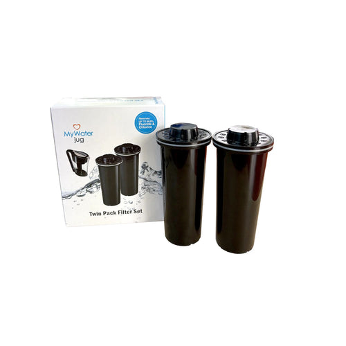 MyWaterJug Twin Pack replacement Filters for MyWaterJug 1.5L + Waterman 600ml