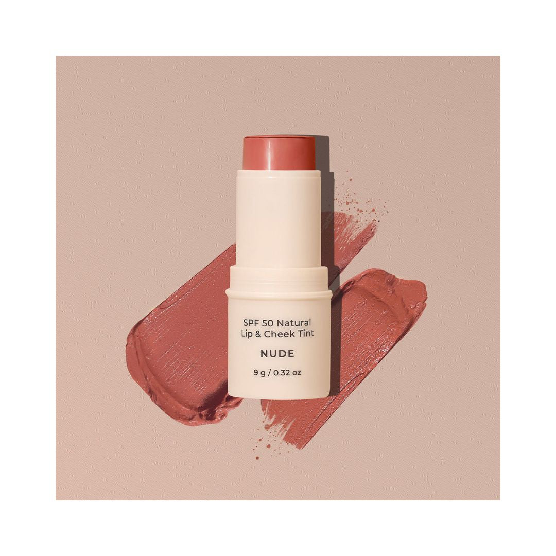 SPF 50 Natural Lip & Cheek Tint - Nude