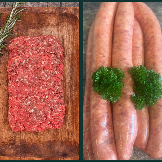 Beef Sausages & Mince Pack