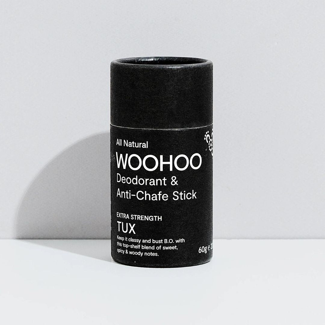 Natural Deodorant & Anti-Chafe Stick (Tux) 60g