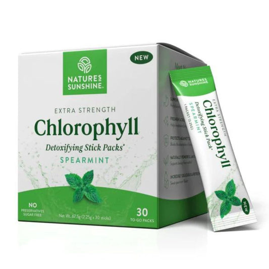 Chlorophyll Detoxifying Sticks - Spearmint