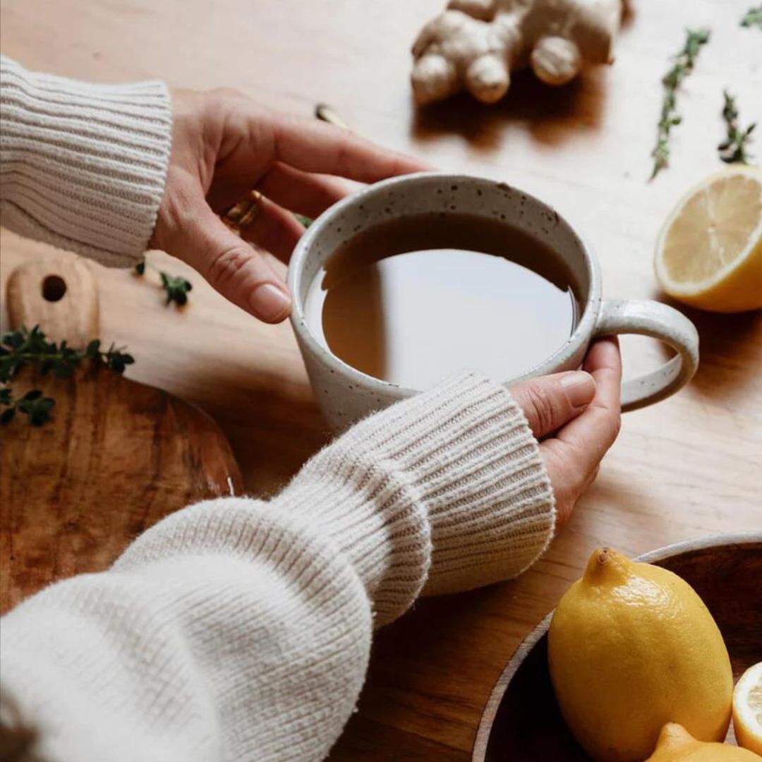 Beef Bone Broth Concentrate - Lemon Ginger ACV