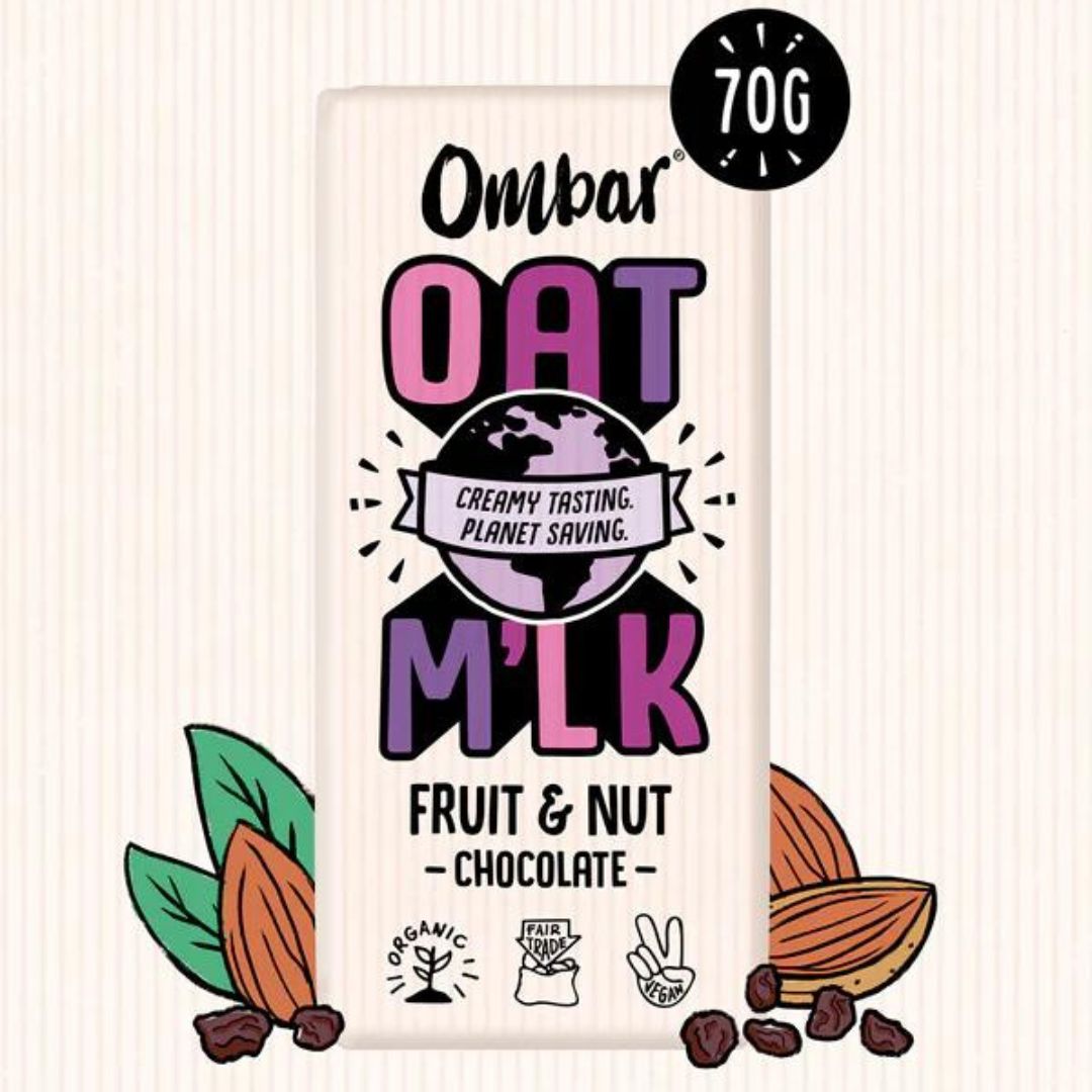 Oat M'lk Fruit & Nut Chocolate 70g