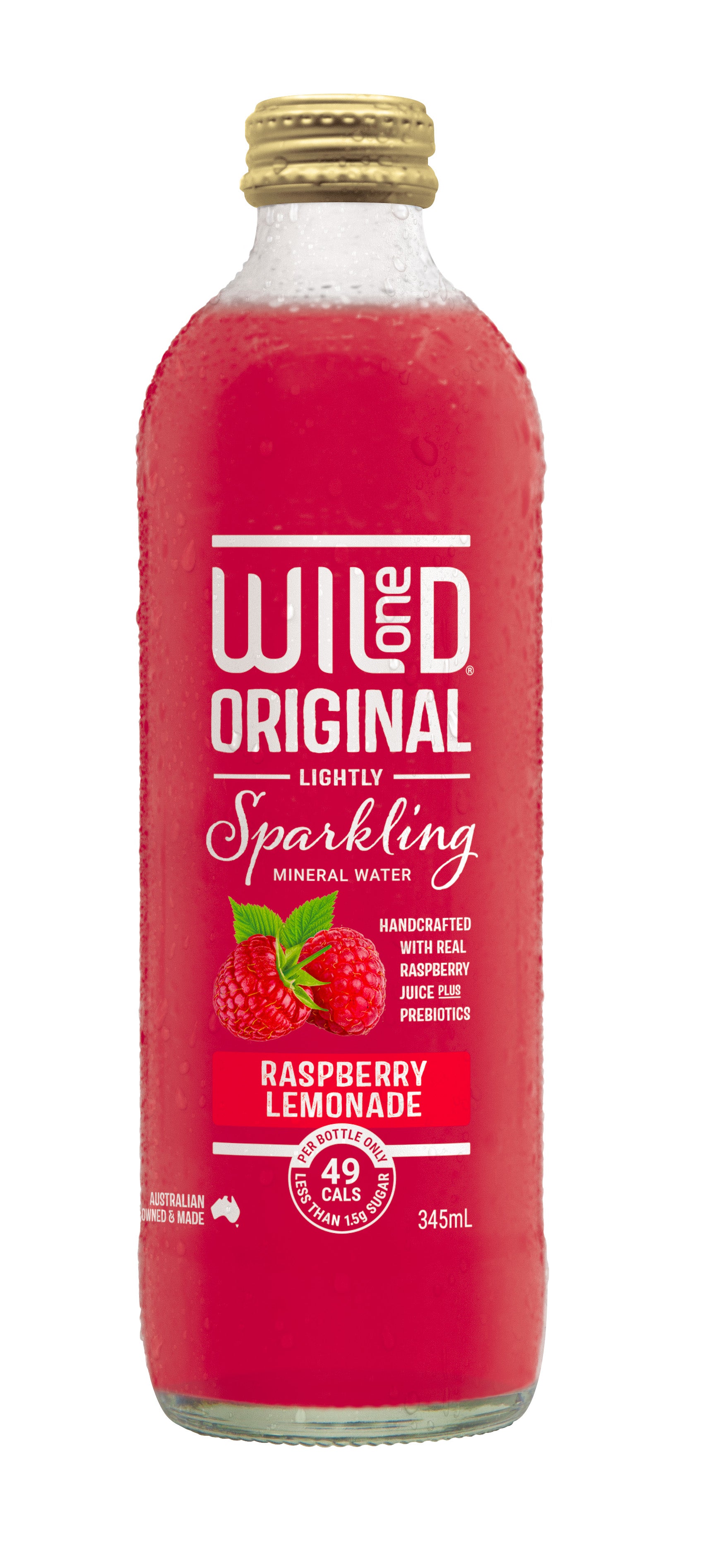 Sparkling Water - Rasp Lemonade 345ml – Nourish Health Hub