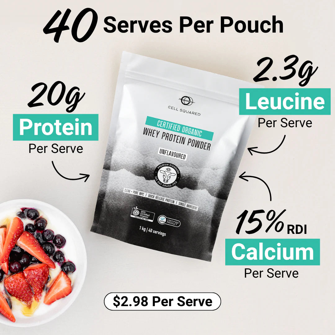 Certified Organic Whey Powder