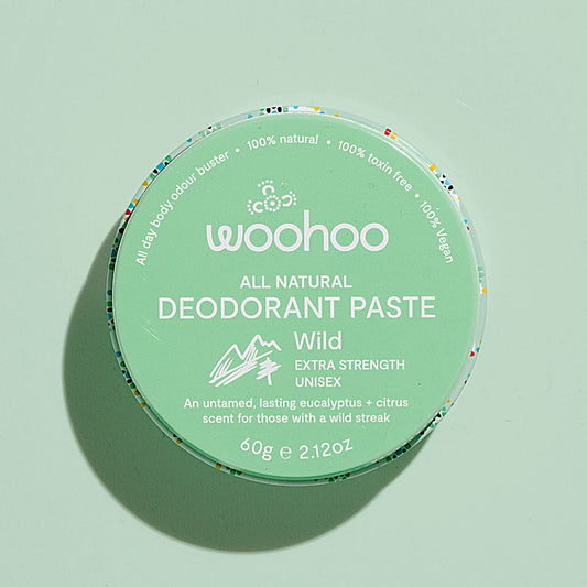 All Natural Deodorant Paste (Wild) 60g