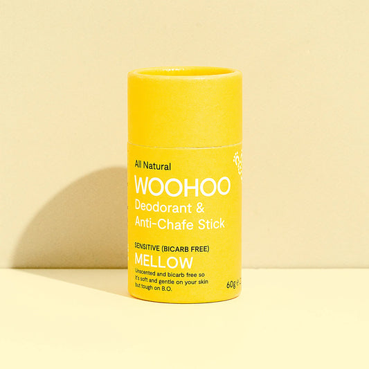 Natural Deodorant & Anti-Chafe Stick (Mellow) 60g