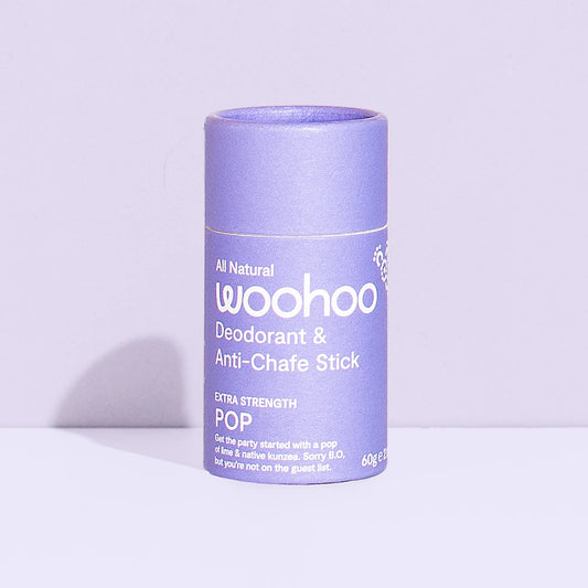 All Natural Deodorant & Anti-Chafe Stick - Pop