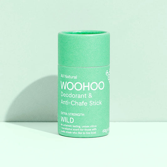 Natural Deodorant & Anti-Chafe Stick (Wild) 60g