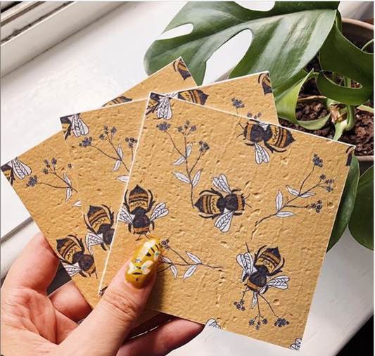 Bee the Cure Plantable Greeting Card