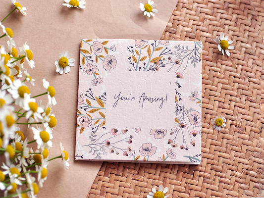 You're Amazing! Plantable Gift Card