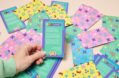 90's Trivia Cards