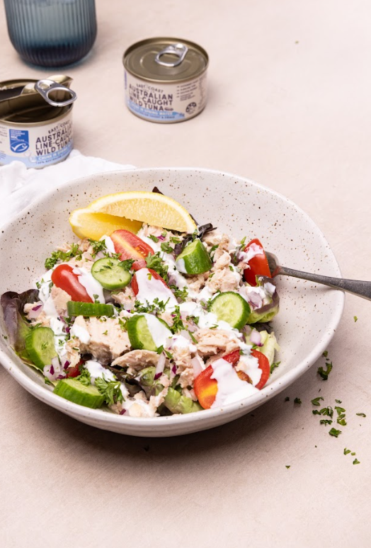 East Coast Tuna Co spring water tuna lifestyle