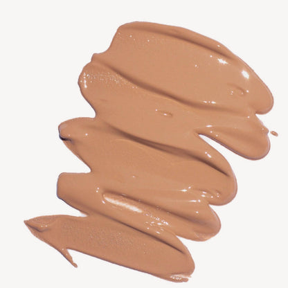 Oat Milk Foundation - Maple shade and application