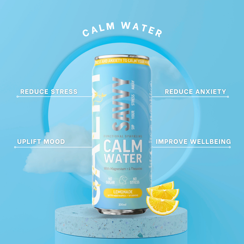 Calm Sparkling Water - Lemonade