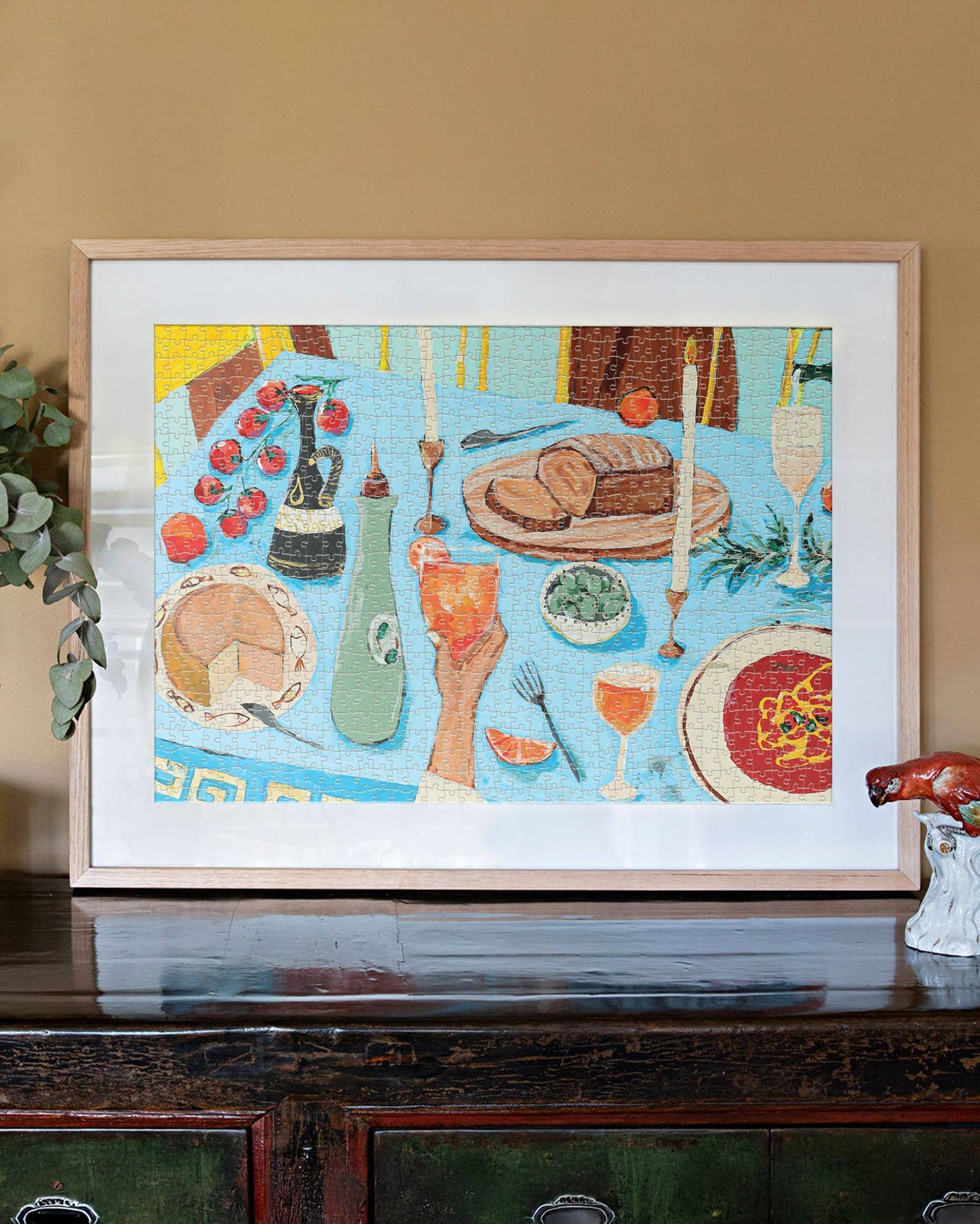 1000 Piece Puzzle - Feast On The Sunlit Terrace