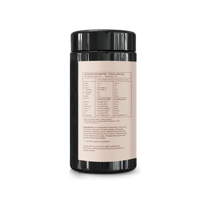 Foraged for You The Mothers Blend Powder back label and nutrition panel