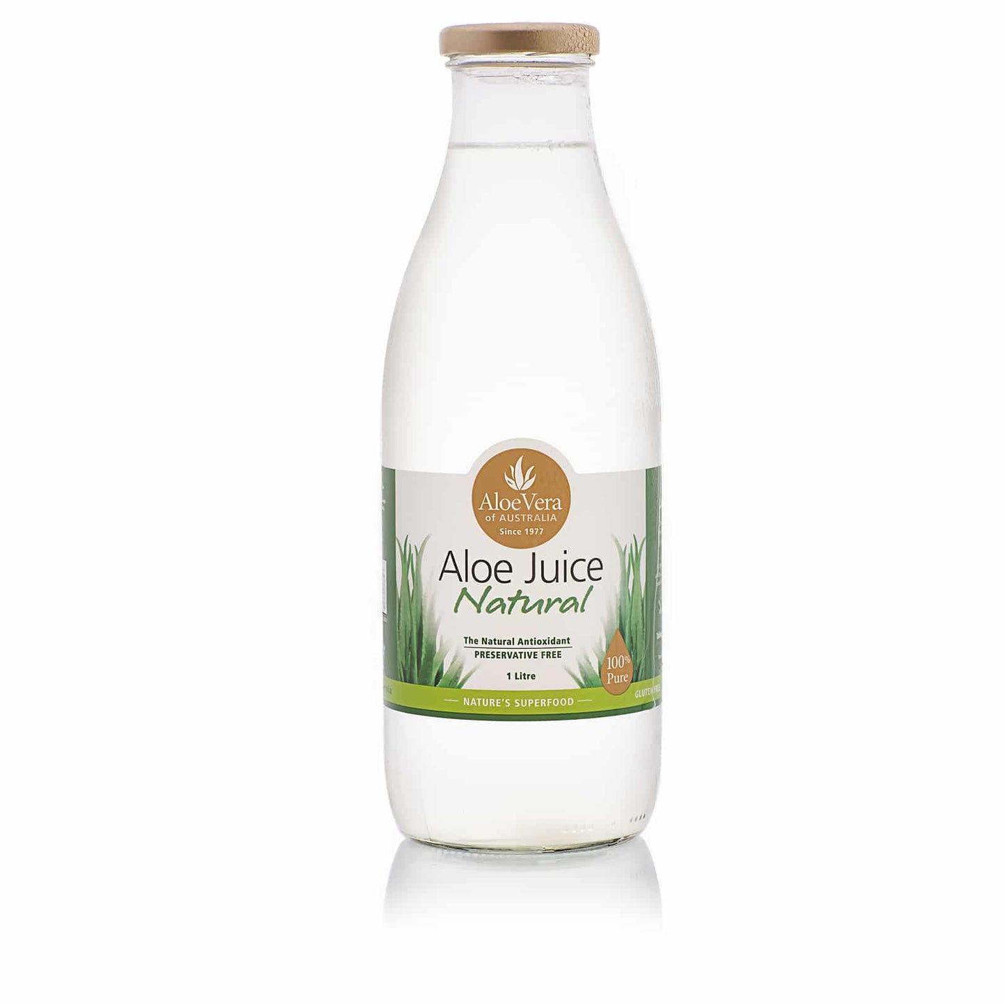 Aloe Vera Aloe Juice Natural - 100% Pure Preservative Free