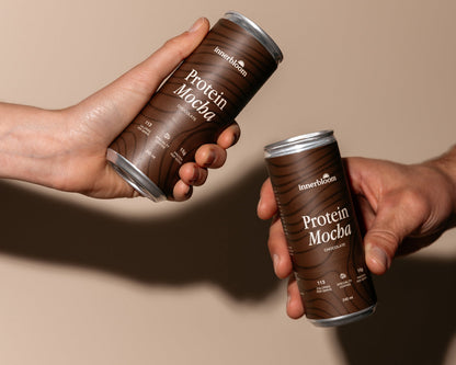 Innerbloom Protein Mocha Chocolate lifestyle