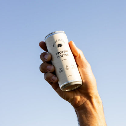 Innerbloom Vanilla Protein Coffee lifestyle