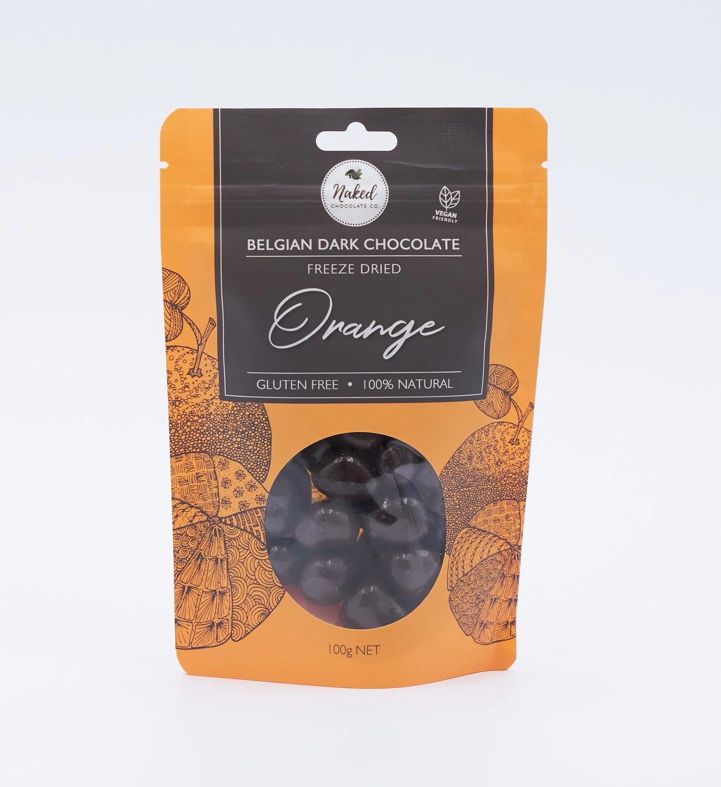 Dark Chocolate Freeze Dried Orange