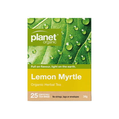 Planet Organic Lemon Myrtle Organic Herbal Tea 25 tea bags 34g
