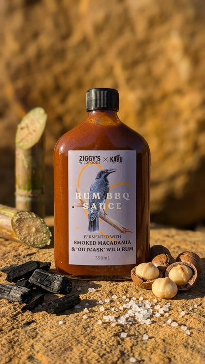 Smoked Macadamia & Outcask Rum BBQ Sauce