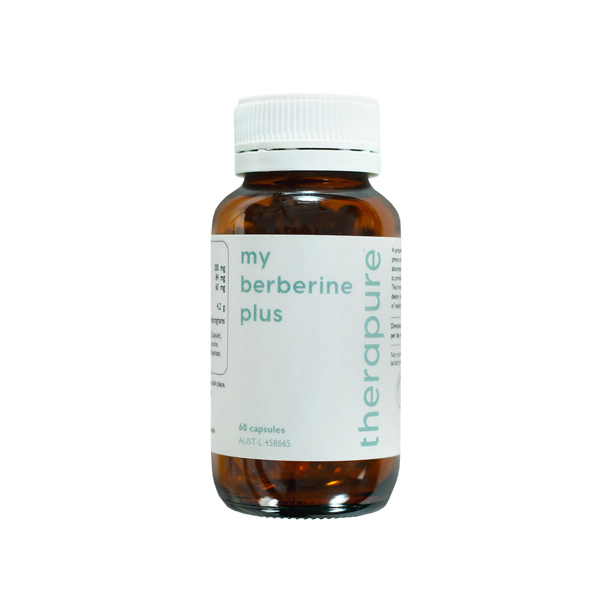 Therapure My Berberine Plus 60 capsules, front of bottle