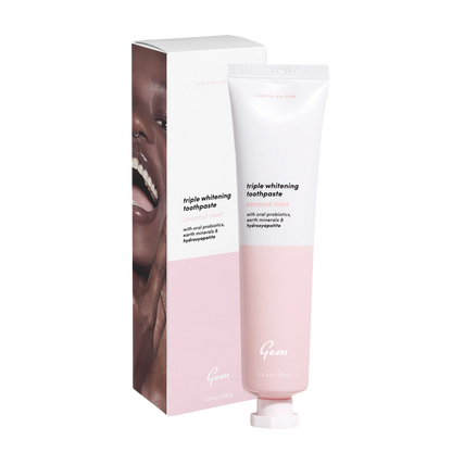 Triple Whitening Toothpaste - Coconut Mint