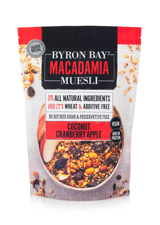 Macadamia Muesli - Coconut Cranberry & Apple