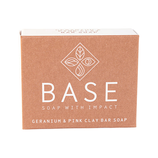 Soap Bar - Geranium & Pink Clay