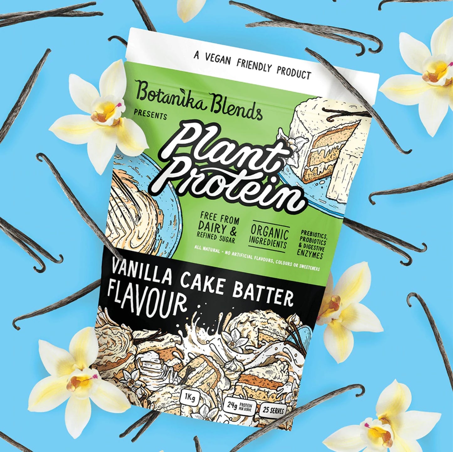 Plant Protein - Vanilla Cake Batter