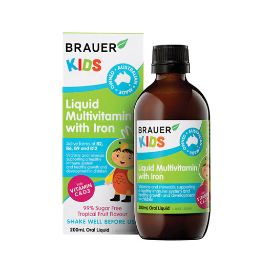 Kids Liquid Multivitamin with Iron